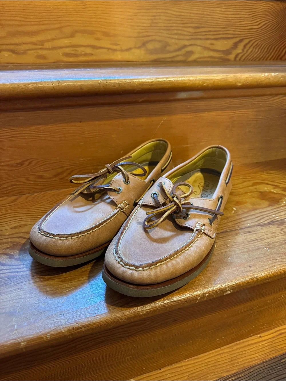 Men's Tan Sperry Gold Cup